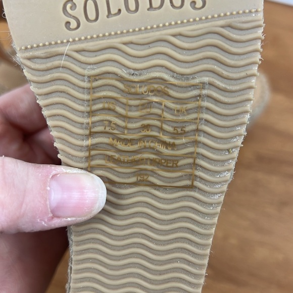 Soludos x anthropologie espadrille wedges